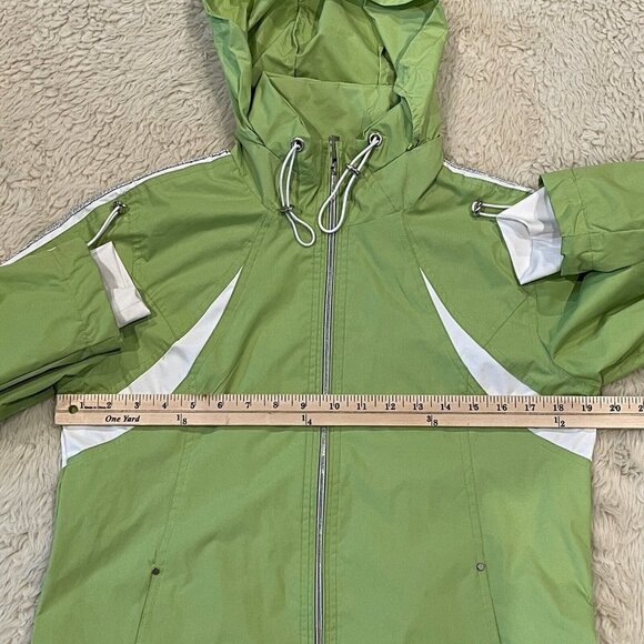 Hawke & Co Sport Women's Jacket Performance‎ Outerwear Hooded Pockets Green S - Picture 6 of 11